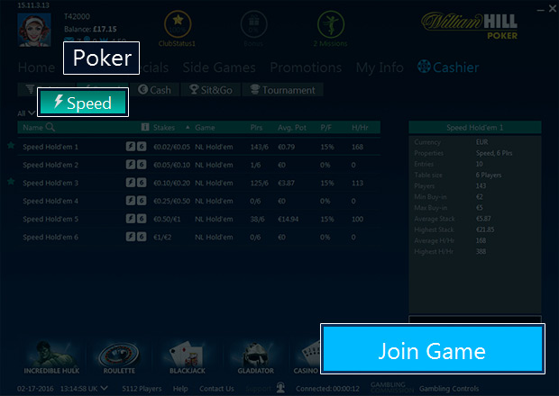 William hill poker download software windows 10