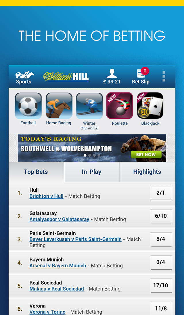 Plus William Hill App